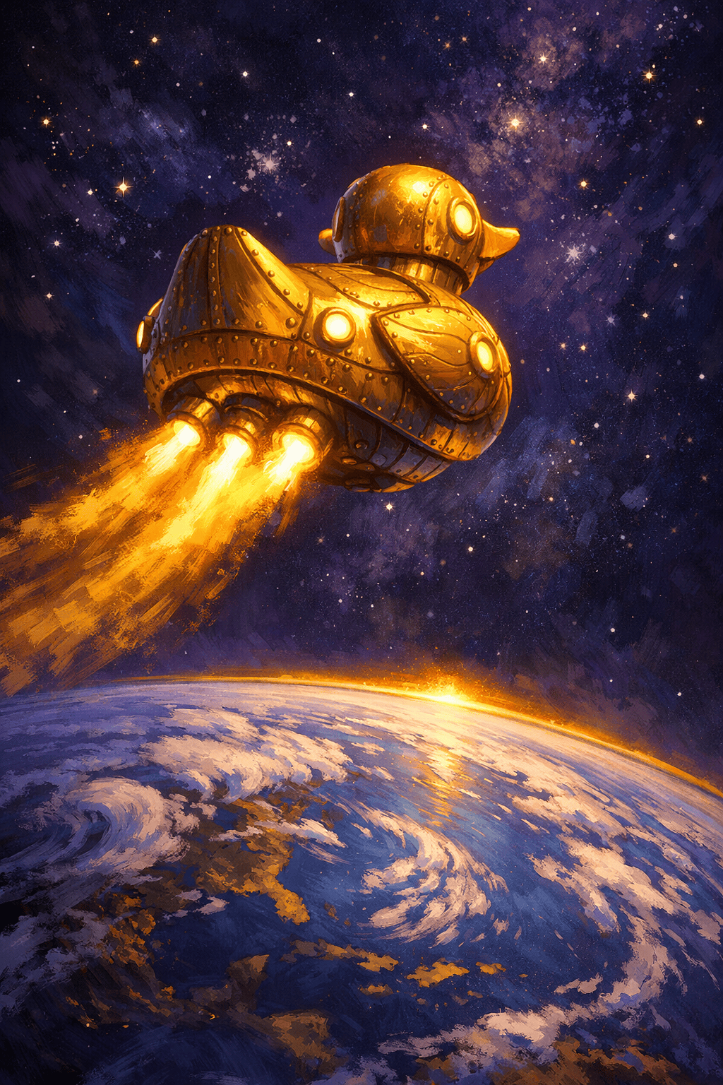 The voyage through space